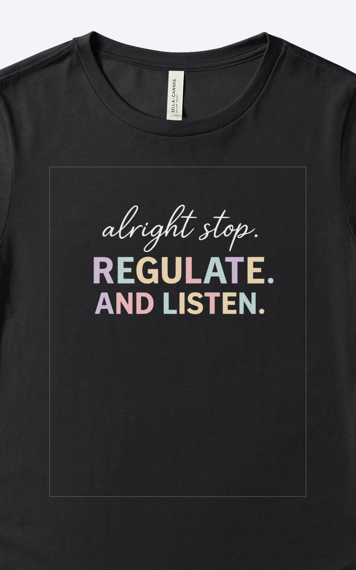 Regulate & listen