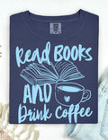 Books and coffee