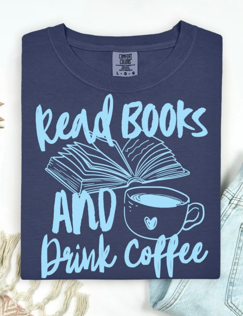 Books and coffee