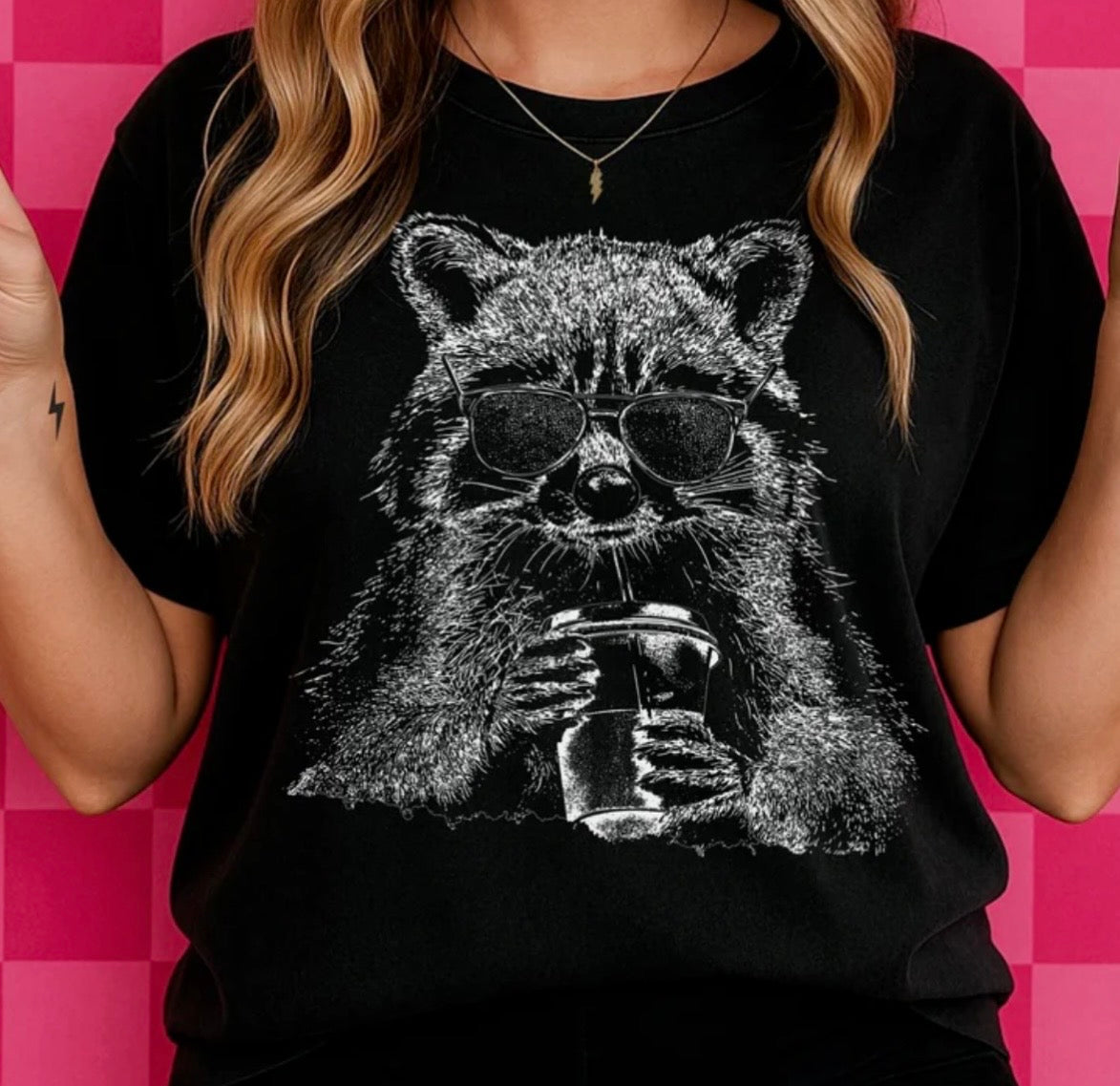 Coffee and Racoon