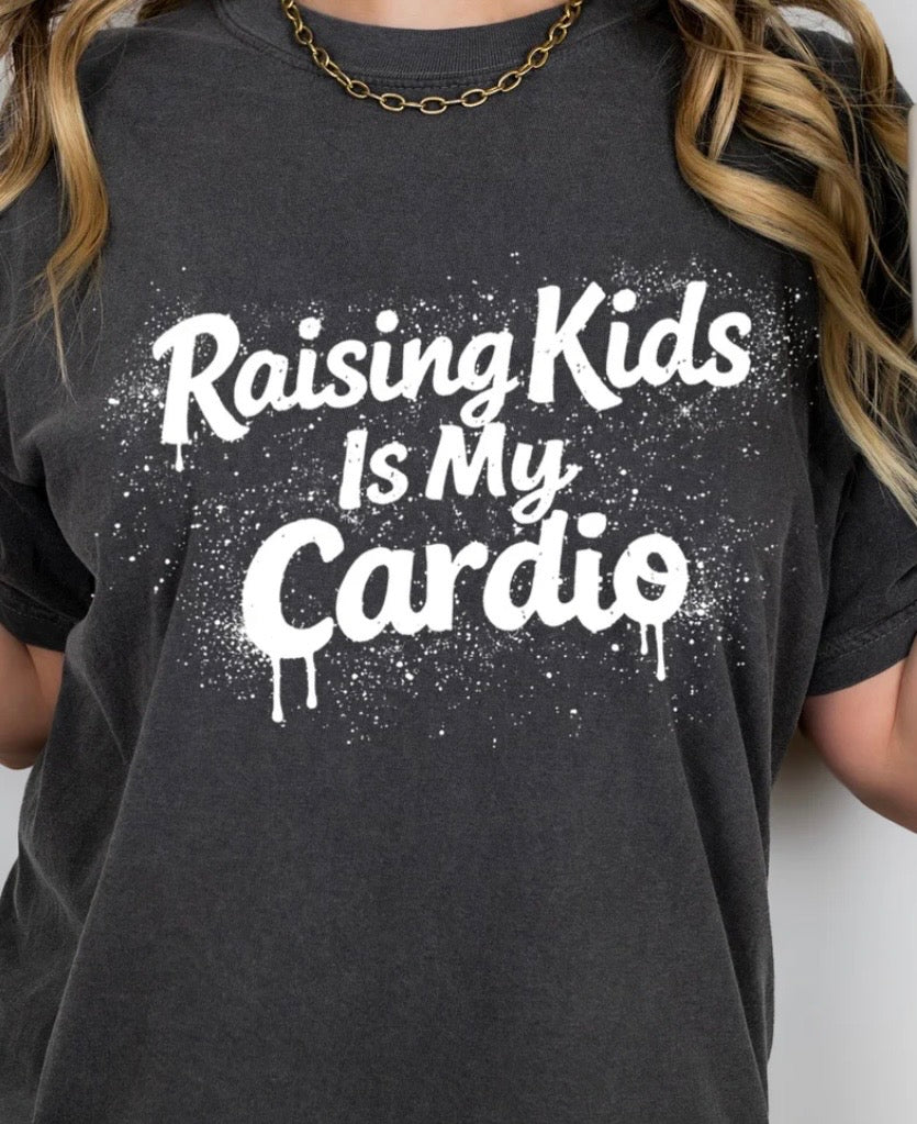 Raising kids is my cardio