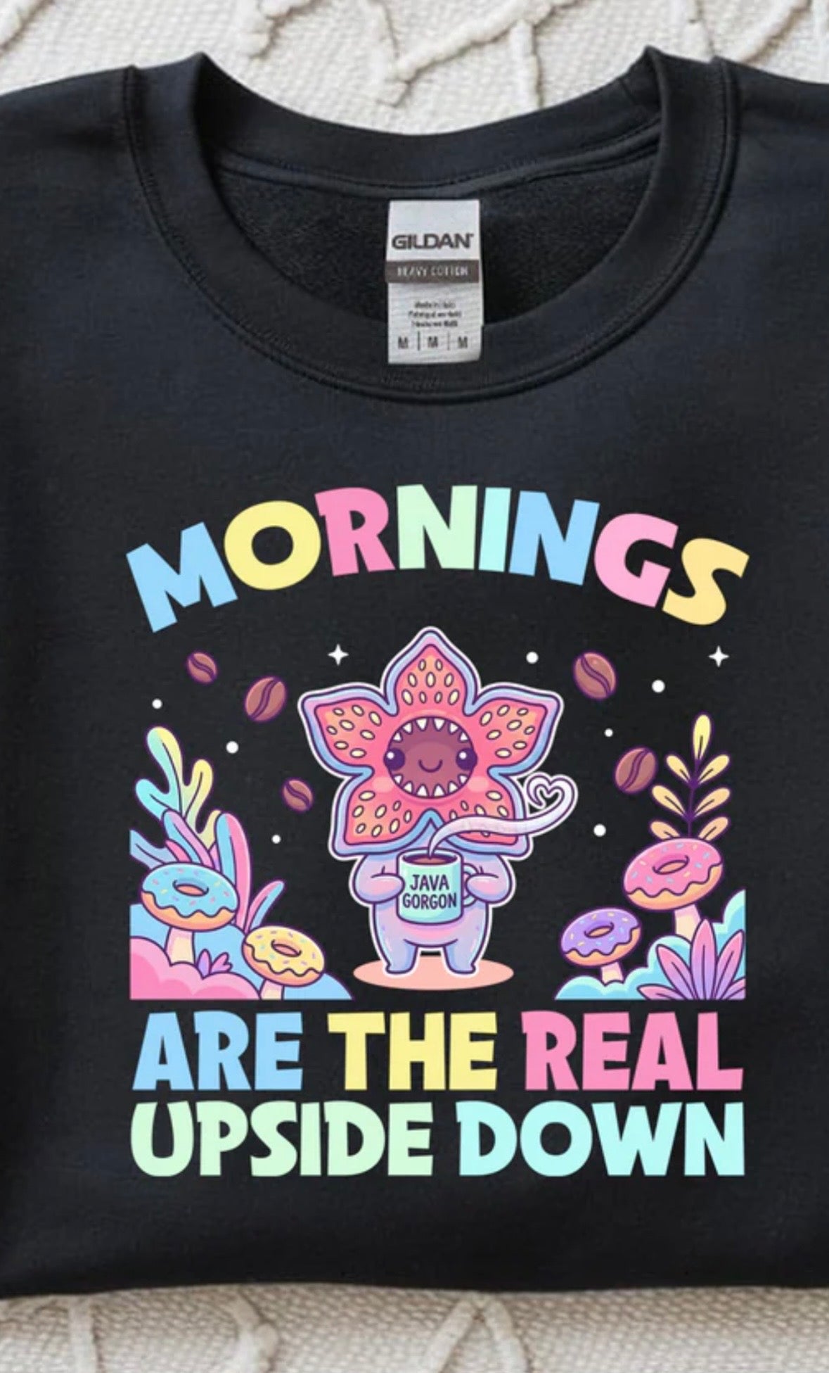 Mornings are the upside down