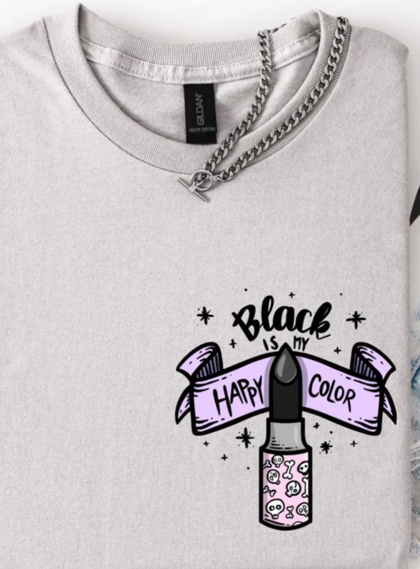 Black Happy color
