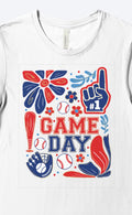 Game Day red and blue