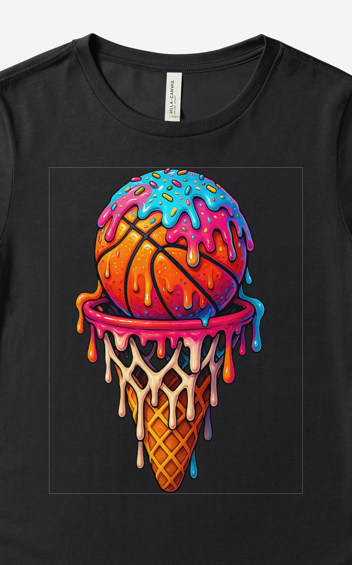 Basketball drip cone
